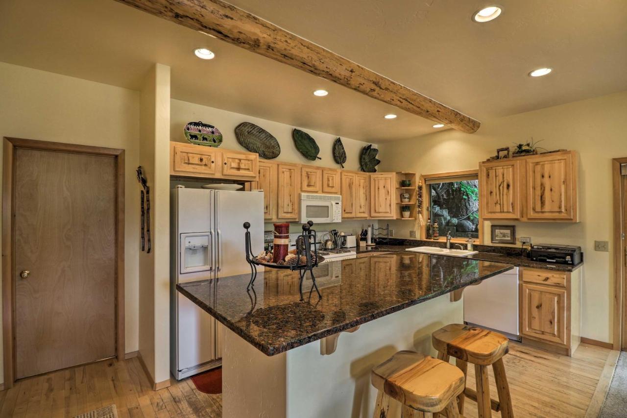 Rustic Home On Whitefish Mountain, Near Ski Run! المظهر الخارجي الصورة