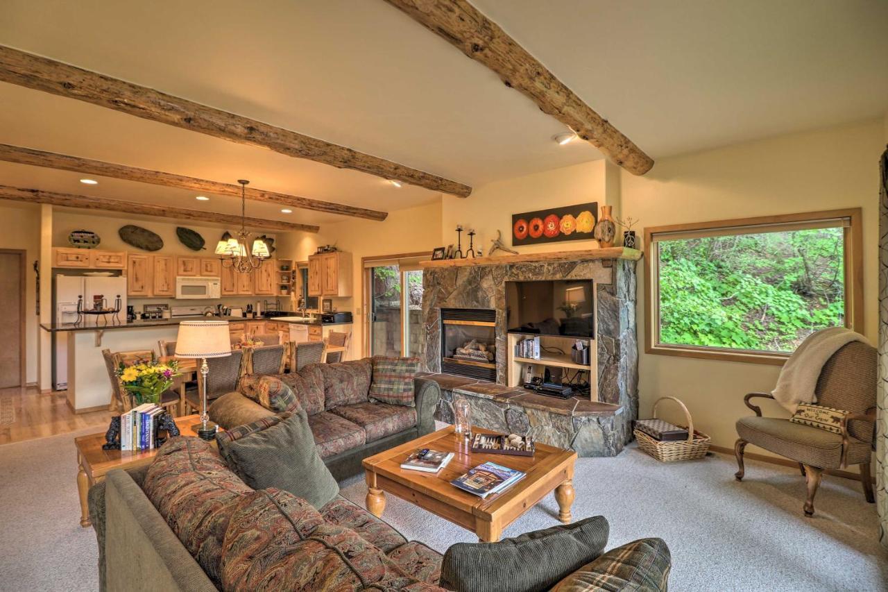 Rustic Home On Whitefish Mountain, Near Ski Run! المظهر الخارجي الصورة
