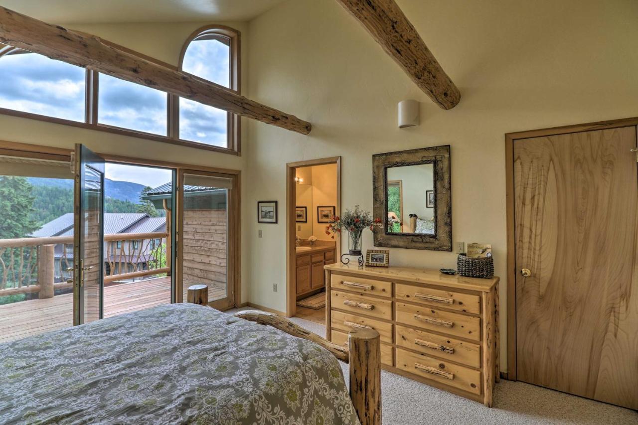 Rustic Home On Whitefish Mountain, Near Ski Run! المظهر الخارجي الصورة