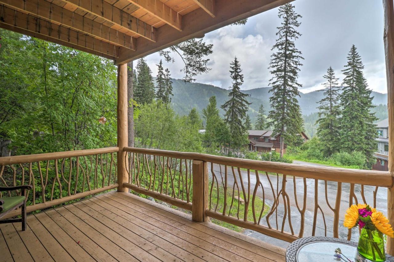 Rustic Home On Whitefish Mountain, Near Ski Run! المظهر الخارجي الصورة